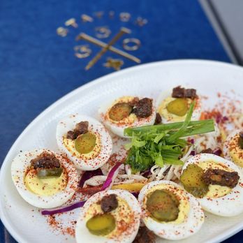 Station 330 - Bacon Deviled Eggs - Mexican Near Me - Burleson, Texas