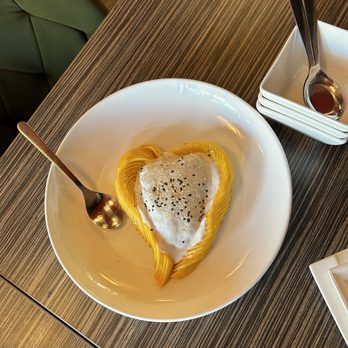 Mint Leaf Cuisine - Mango sticky rice - Asian Fusion Near Me - Saratoga, California Mint Leaf Cuisine - Mango sticky rice - Asian Fusion Near Me - Saratoga, California