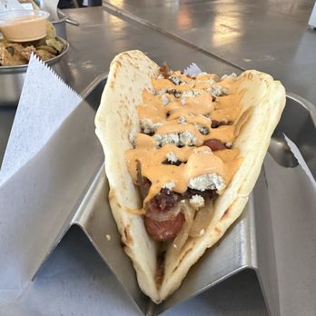 Short Leash Hotdogs & Taproom - Millie - Hot Dogs Near Me - Phoenix, Arizona Short Leash Hotdogs & Taproom - Millie - Hot Dogs Near Me - Phoenix, Arizona