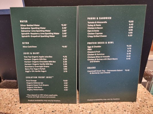 Menu photo 2 Starbucks Little Neck, NY