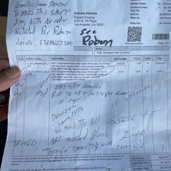 Saroyan Hardwoods - a receipt accidentally sent to me proving fraud - Building Supplies Near Me - San Marcos, California Saroyan Hardwoods - a receipt accidentally sent to me proving fraud - Building Supplies Near Me - San Marcos, California