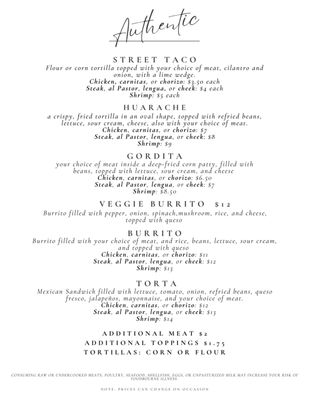 Menu photo 6 Blue Ridge Tacos Spruce Pine, NC
