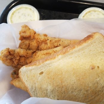 D'Amato's Seafood - Fried fish sandwich - Seafood Markets Near Me - New Haven, Connecticut