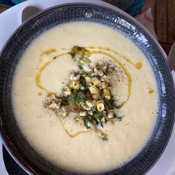 Vesta - Chilled Corn Soup - Italian Near Me - Astoria, New York Vesta - Chilled Corn Soup - Italian Near Me - Astoria, New York