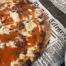 Chicken Bacon Ranch Pizza