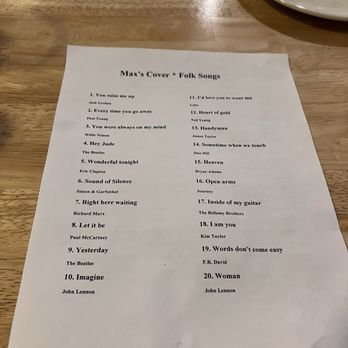 Thai Ivory Cuisine - Live Music Song list - Thai Near Me - Upland, California Thai Ivory Cuisine - Live Music Song list - Thai Near Me - Upland, California