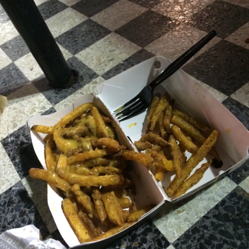 Checkers - Chili cheese fries - eh. Original plain is way better - Burgers Near Me - Gaithersburg, Maryland Checkers - Chili cheese fries - eh. Original plain is way better - Burgers Near Me - Gaithersburg, Maryland
