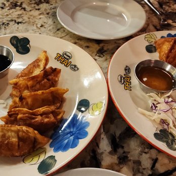 Chiangmai Thai Kitchen - Fried dumplins and crab Rangoon - Thai Near Me - Terrell, Texas