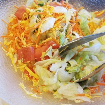 Monical's Pizza - Family salad - Pizza Near Me - Tilton, Illinois