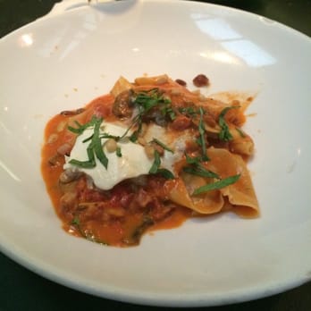 Pasta Moon - 1/2 pappardelle pancetta... So good! - Italian Near Me - Half Moon Bay, California Pasta Moon - 1/2 pappardelle pancetta... So good! - Italian Near Me - Half Moon Bay, California