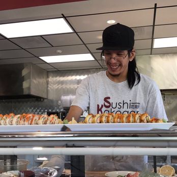 Sushi Kakogan - Chef Larry preparing some rolls. Awesome skills, awesome personality and really enjoyable to talk to. Thanks everyone! - Japanese Near Me - Rocklin, California Sushi Kakogan - Chef Larry preparing some rolls. Awesome skills, awesome personality and really enjoyable to talk to. Thanks everyone! - Japanese Near Me - Rocklin, California