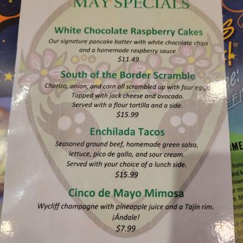 Squeeze In - Entrees in regular menu & specials are huge sized & @ $12 - $16 - Breakfast & Brunch Near Me - Eagle, Idaho