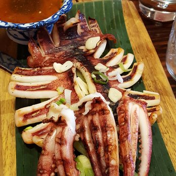 LaoTable - Whole Calamari with a tasty sauce! - Laotian Near Me - San Francisco, California