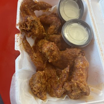 Sauce the City - Wings (Cilantro Buffalo) with extra spicy seasoning - Desserts Near Me - Cleveland, Ohio Sauce the City - Wings (Cilantro Buffalo) with extra spicy seasoning - Desserts Near Me - Cleveland, Ohio