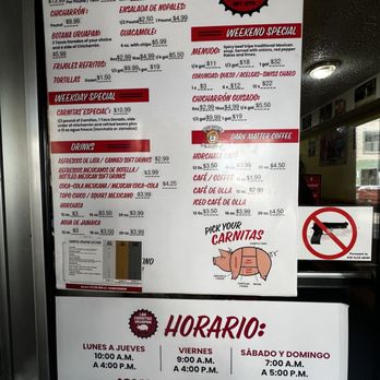 Carnitas Uruapan - Menu - Mexican Near Me - Chicago, Illinois Carnitas Uruapan - Menu - Mexican Near Me - Chicago, Illinois