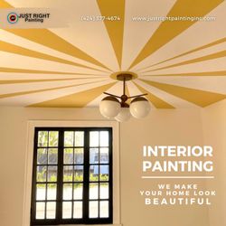 Just Right Painting - Adding a fresh coat of paint to your exterior not only beautifies your property but also adds character and personality to it.