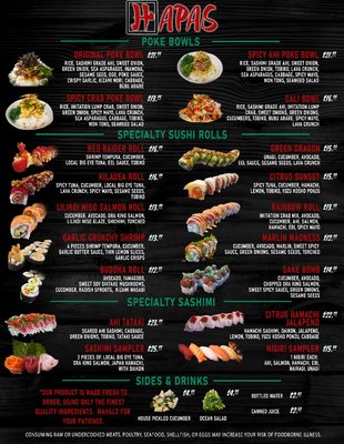 Menu photo 4 Hapas Sushi & Poke Laie, HI Menu photo 4 Hapas Sushi & Poke Laie, HI