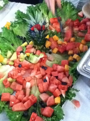 Photo of Mega Bites - Moffett Field, CA, US. Fresh fruit platter