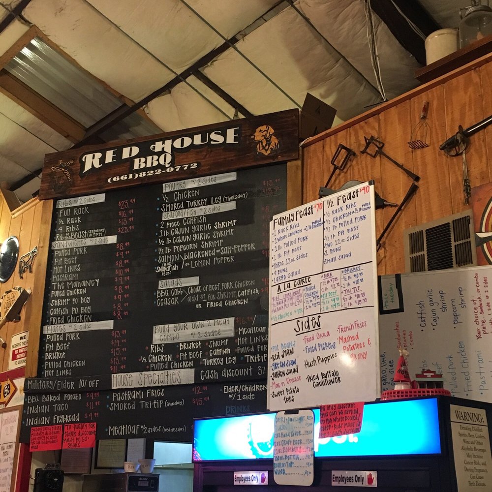 Red House BBQ - Menu - Barbeque Near Me - Tehachapi, California Red House BBQ - Menu - Barbeque Near Me - Tehachapi, California
