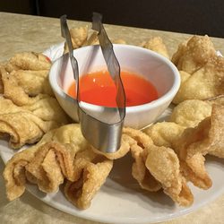 Golden Chopsticks - Crab Puffs!