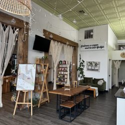 Mon Amie Nails and Spa - As you walk in the front entrance.