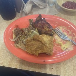 a plate of food a plate of food
