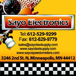 Sayo Taxi Supply - for all you electrical and electronics automotive repair we can help and save you $$$$$