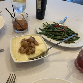 Opus Steakhouse - Garlic mash potatoes and string beans - Wine Bars Near Me - Jericho, New York Opus Steakhouse - Garlic mash potatoes and string beans - Wine Bars Near Me - Jericho, New York