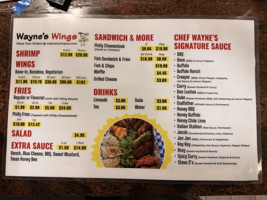 Menu photo 4 Wayne's Wings San Antonio, TX Menu photo 4 Wayne's Wings San Antonio, TX