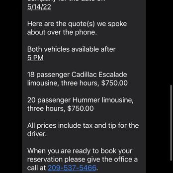 Luxury Limousine Service - Limos Near Me - Ceres, California