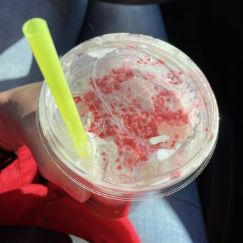 Dutch Bros Coffee - Candy cane cold brew - Juice Bars & Smoothies Near Me - Las Vegas, Nevada