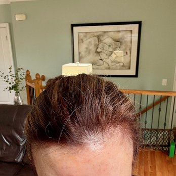 Dolce Cabello - Asked for no red and no brassy, Cool tones. Was suppose to be gray blending. - Hair Salons Near Me - Alpharetta, Georgia Dolce Cabello - Asked for no red and no brassy, Cool tones. Was suppose to be gray blending. - Hair Salons Near Me - Alpharetta, Georgia