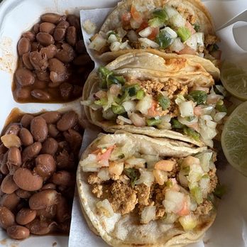 Barrio Cafe - Chorifu (vegan chorizo) street tacos - Mexican Near Me - Wahiawa, Hawaii Barrio Cafe - Chorifu (vegan chorizo) street tacos - Mexican Near Me - Wahiawa, Hawaii