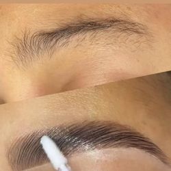Eyebrows tinting