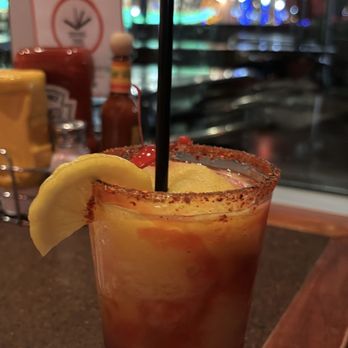 Fire + Ice - Frozen Strawberry Mango Margarita - New American Near Me - Anaheim, California
