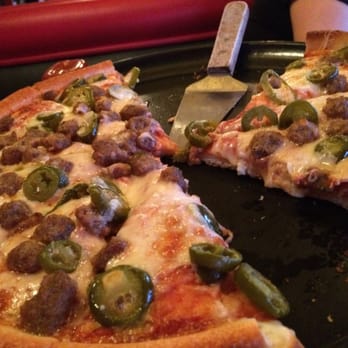 Shakey's Pizza Parlor - Sausage and jalapeño - Pizza Near Me - Glendale, California Shakey's Pizza Parlor - Sausage and jalapeño - Pizza Near Me - Glendale, California