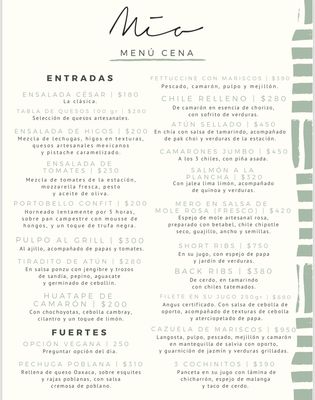 Menu photo 1 Mia Tulum, ROO