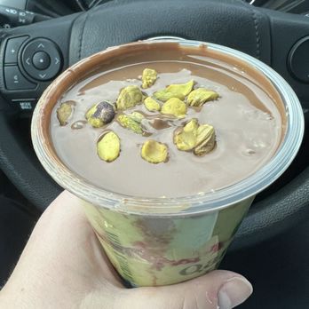 Qamaria Yemeni Coffee - Pistachio cream - Coffee & Tea Near Me - Dublin, Ohio