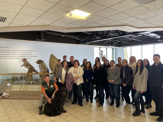 The Lewis and Clark Interpretive Center by null