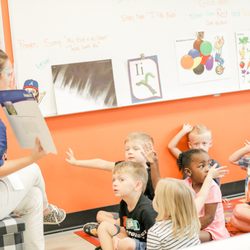 Southeastern Christian Academy - Preschool students answering questions.