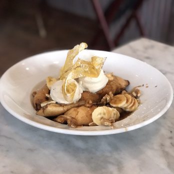 Stanley - Banana walnut French toast and ice cream scoop for desert - Breakfast & Brunch Near Me - New Orleans, Louisiana