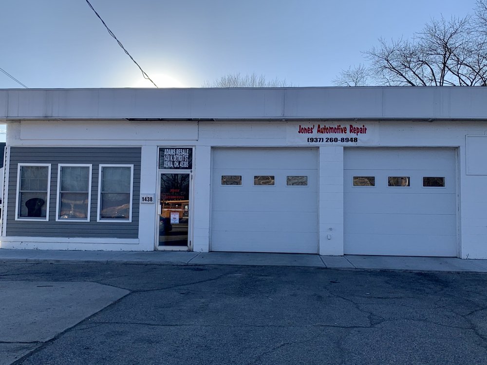 JONES’ AUTOMOTIVE REPAIR Updated July 2024 1438 N Detroit St, Xenia, Ohio Auto Repair