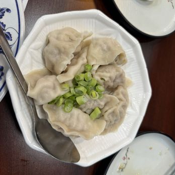 Mama Lu's Dumpling House - #12 shrimp napa & pork dumplings to(8) - Shanghainese Near Me - Arcadia, California