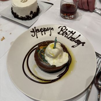 Insalata's - Dubai chocolate cake olive oil ice-cream - Mediterranean Near Me - San Anselmo, California