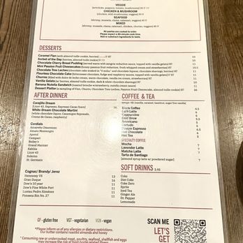 Firefly Tapas Kitchen + Bar - Dessert and drinks menu - Tapas/Small Plates Near Me - Las Vegas, Nevada Firefly Tapas Kitchen + Bar - Dessert and drinks menu - Tapas/Small Plates Near Me - Las Vegas, Nevada