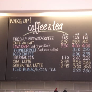 Powderface - Chalkboard Menu 1 (as of 7/25/09) - Coffee & Tea Near Me - Oakland, California Powderface - Chalkboard Menu 1 (as of 7/25/09) - Coffee & Tea Near Me - Oakland, California