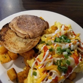 Kelley's Deli - Irish Leprechaun with scrambled eggs and home fries. - Diners Near Me - Westerly, Rhode Island