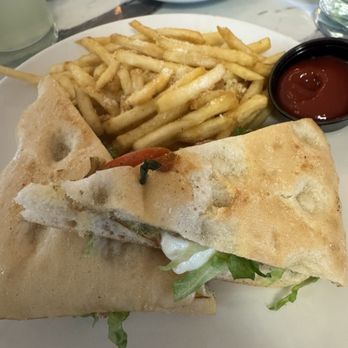 Sunny's - Chicken Pesto Panini (almost $20) - Breakfast & Brunch Near Me - Boerne, Texas
