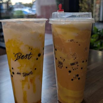 Bingsu Tea - Thai tea tornado and mango snow flake - Bubble Tea Near Me - Sacramento, California Bingsu Tea - Thai tea tornado and mango snow flake - Bubble Tea Near Me - Sacramento, California