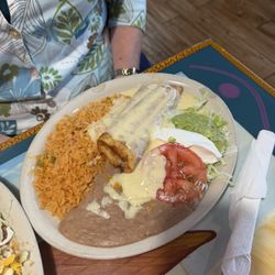 Tio's Mexican Restaurant - Chimichanga